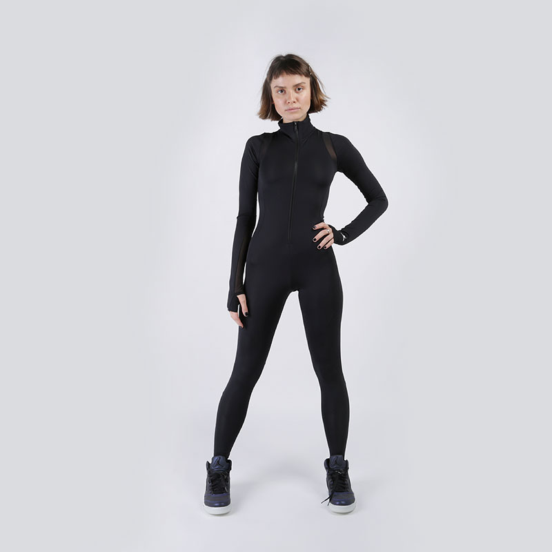 женский черный комбинезон Jordan Body Suit CT7713-010 - цена, описание, фото 4